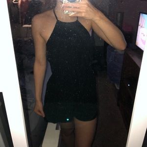 Black Hollister romper